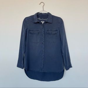 Madewell Workwear Shirt Blue